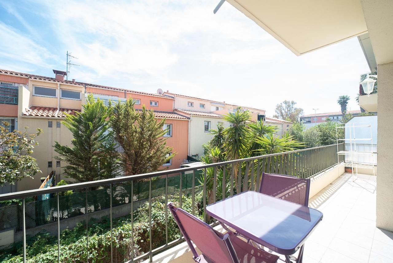 Le Marechal Juin - Appt 8 Voyageurs Apartamento Perpinhã Exterior foto